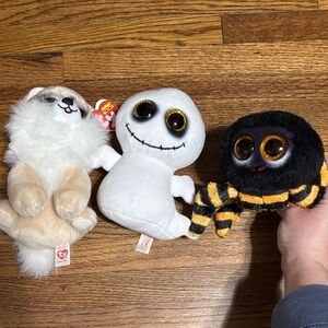 Ty Beanie Boos lot of 3 stuffies plush stuffed animals